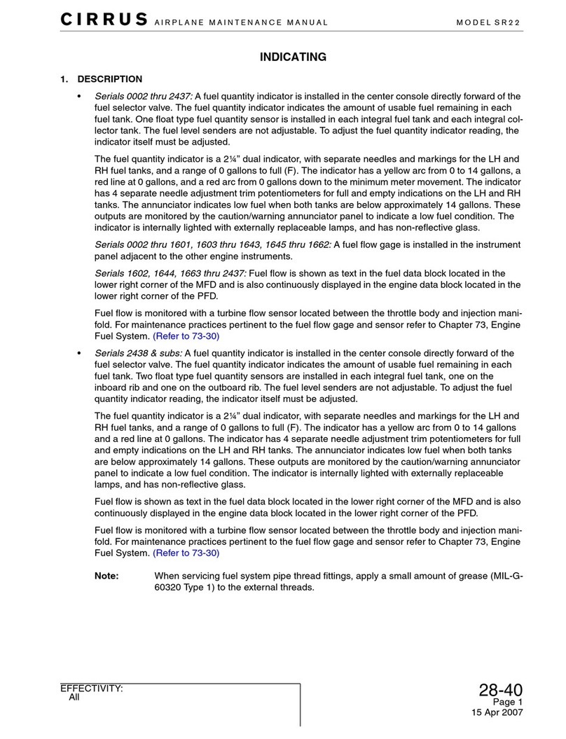 Cirrus SR22 User manual