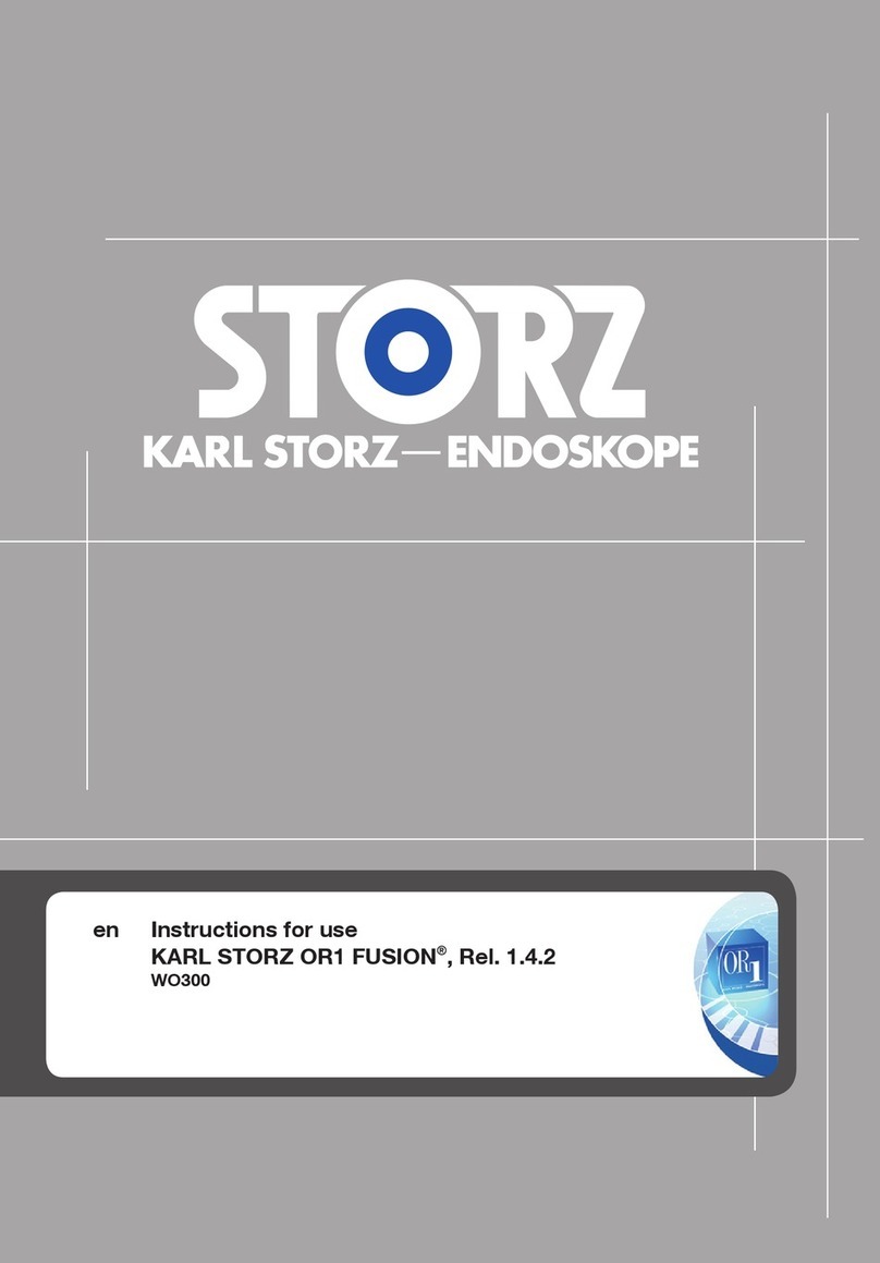 Storz OR1 FUSION WO300 Instructions for use