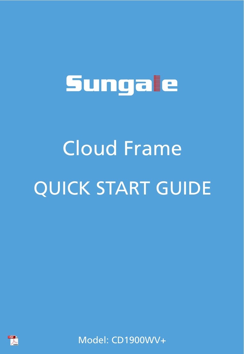 Sungale CD1900WV+ quick start guide