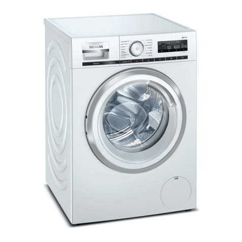 Siemens WM16XMA9DN User manual Siemens WM16XMA9DN User manual