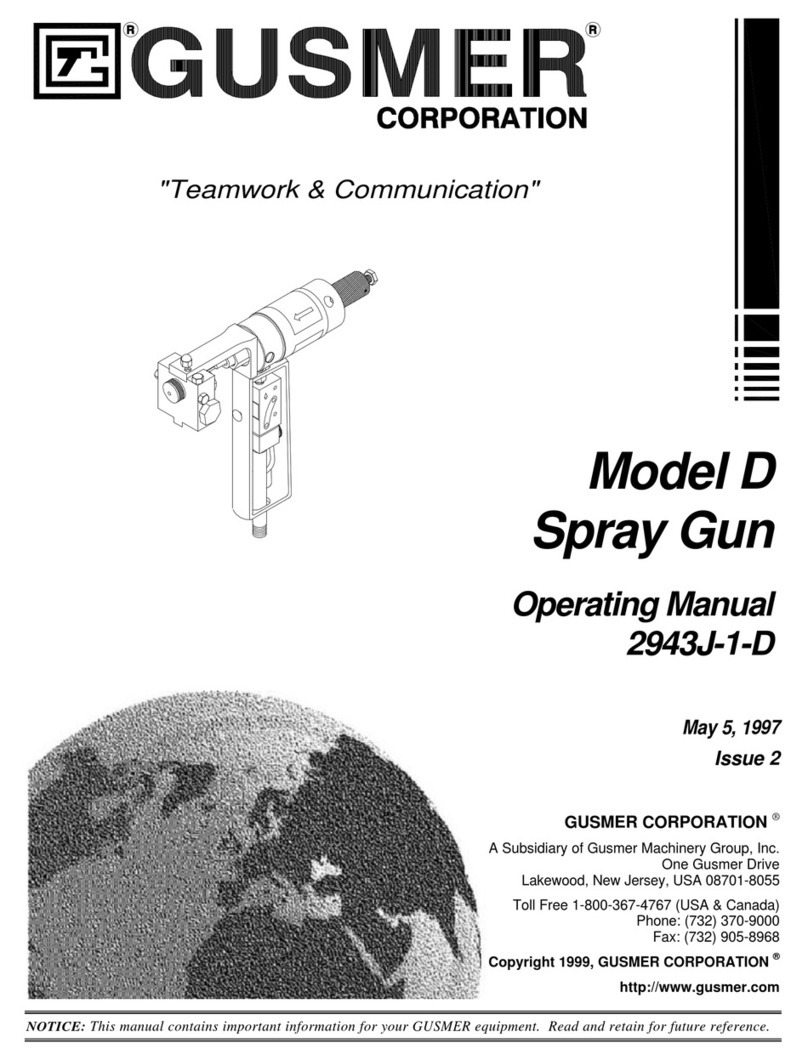 GUSMER D operating manual