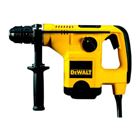 DeWalt D25405D25404K User manual DeWalt D25405D25404K User manual