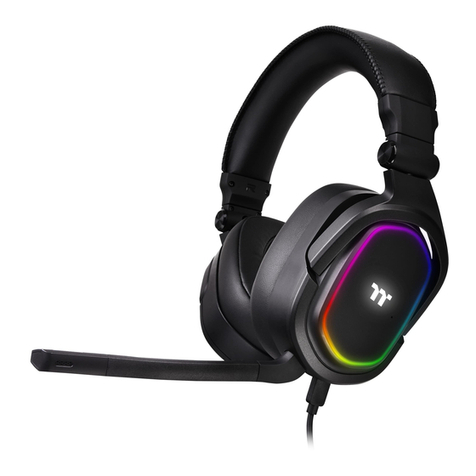 Thermaltake ARGENT H5 RGB 7.1 Multi-Language Quick Installation Guide