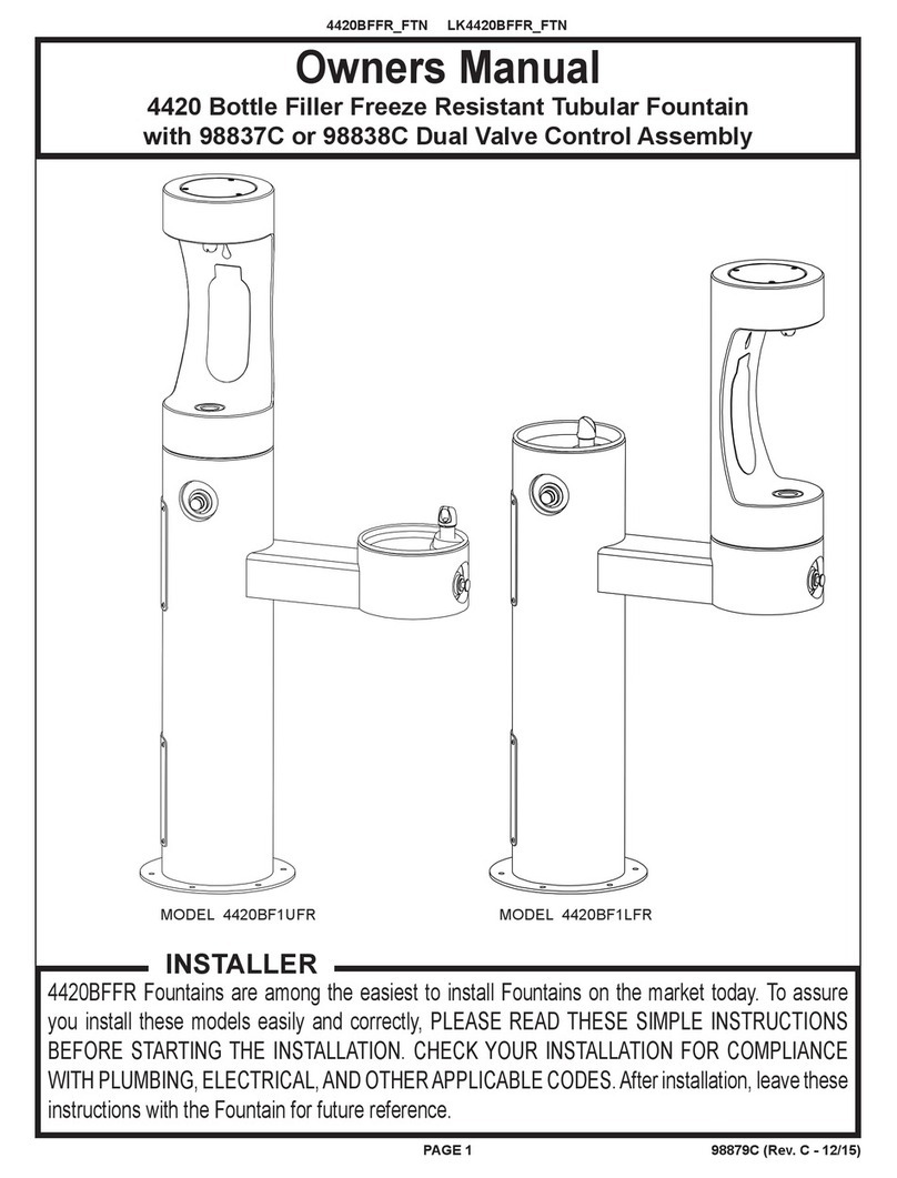 Halsey Taylor 4420BF1UFR owner's manual Halsey Taylor 4420BF1UFR owner's manual