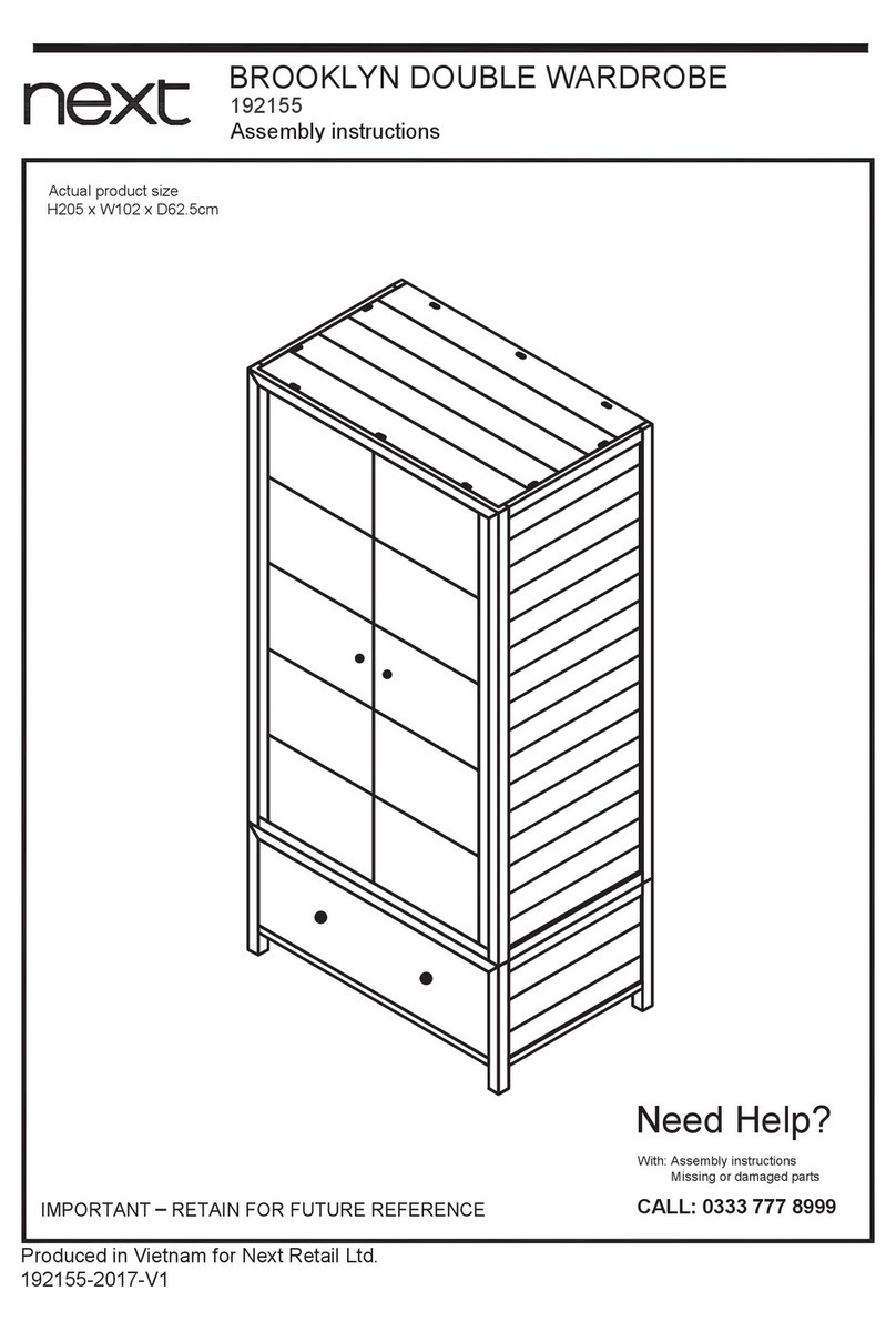 Next BROOKLYN 192155 Assembly instructions