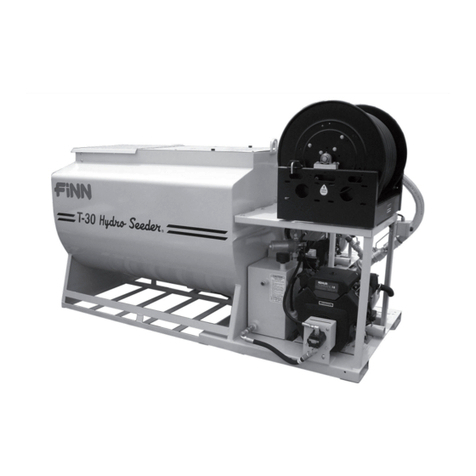 Finn T30 HydroSeeder MO Parts and Operator's Manual