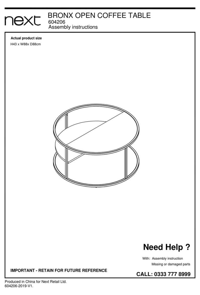 Next BRONX 604206 User manual Next BRONX 604206 User manual