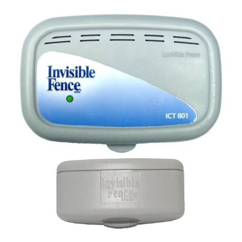 Canine Innovations Invisible Fence ICT 801 User manual