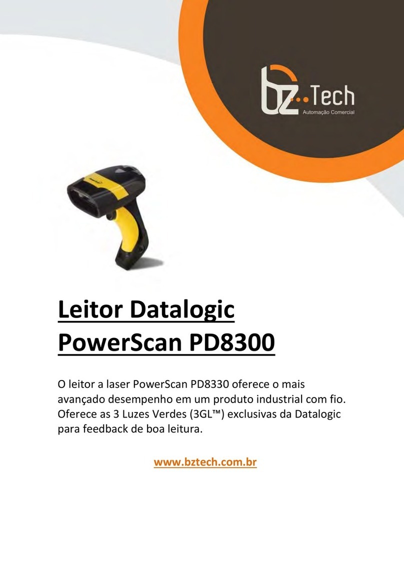 Datalogic PD8330 Quick reference guide