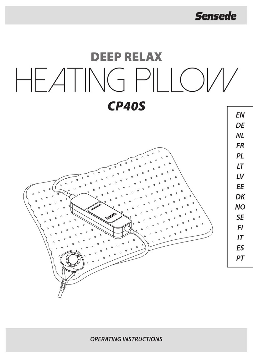 Sensede CP40S operating instructions