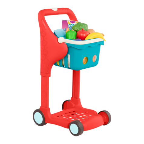B.toys B. play Shop & Glow Toy Cart BX4500 User manual