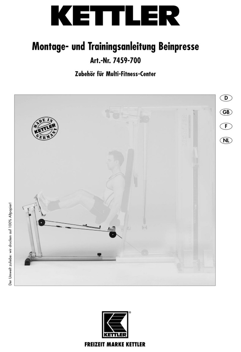 Kettler 7459-700 User manual