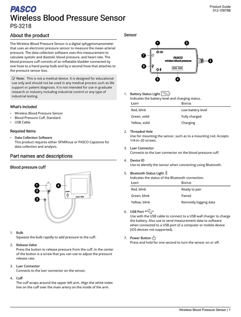 PASCO PS-3218 Product guide