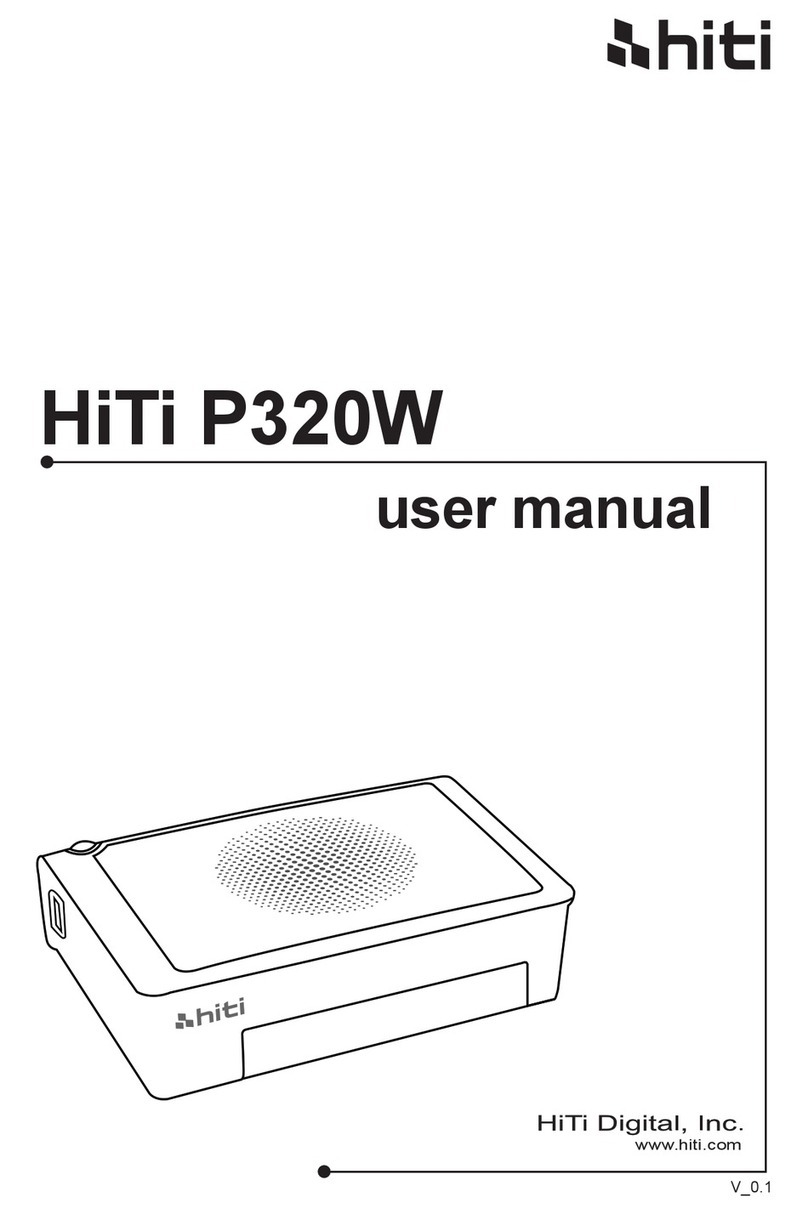 HiTi Digital P320W User manual