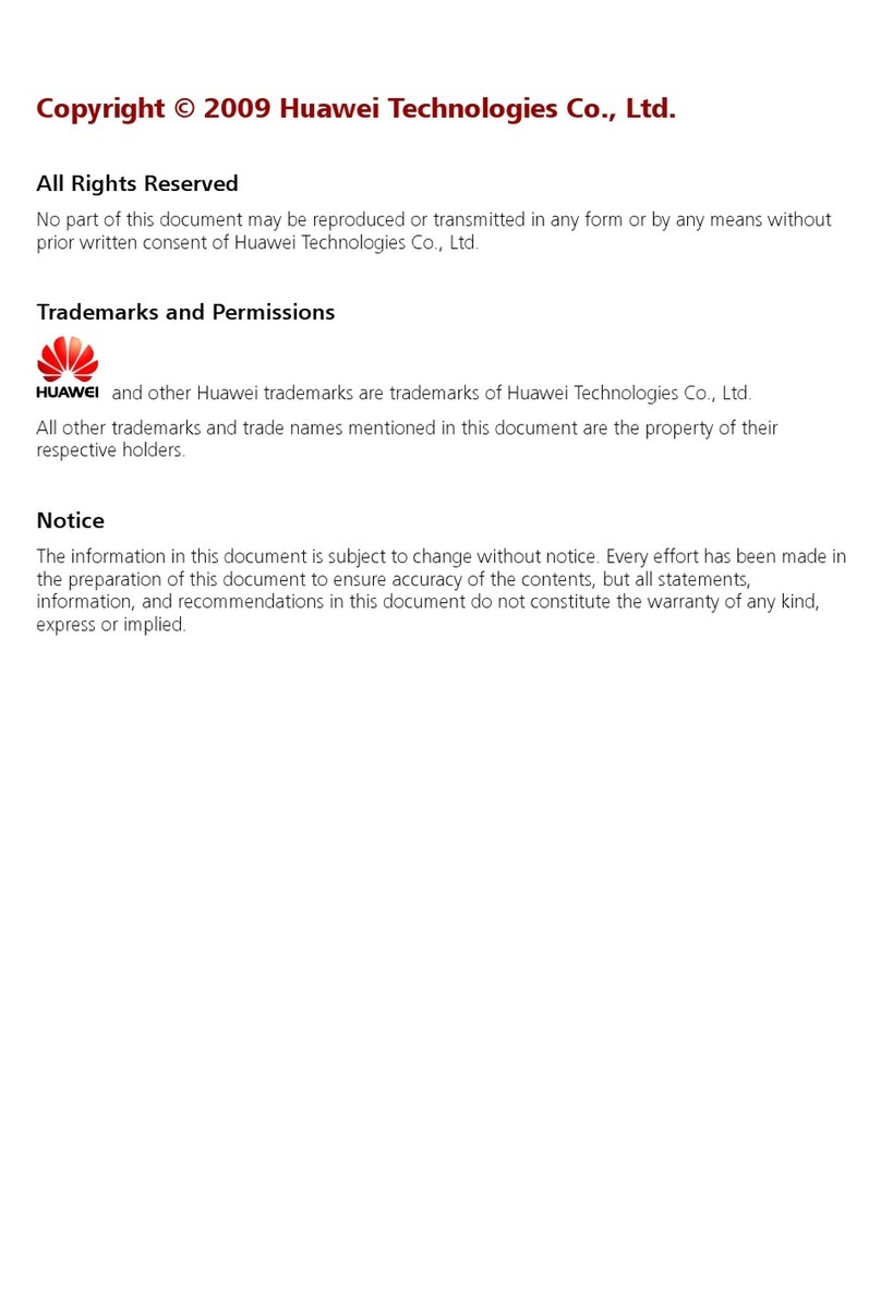 Huawei EM701 User manual