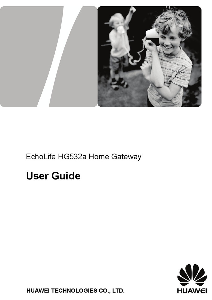 Huawei EchoLife HG532a User manual
