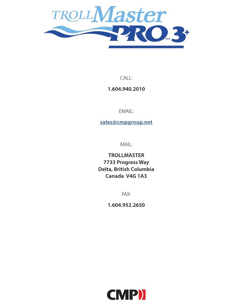 CMP Wireless TROLLMaster PRO3+ User manual