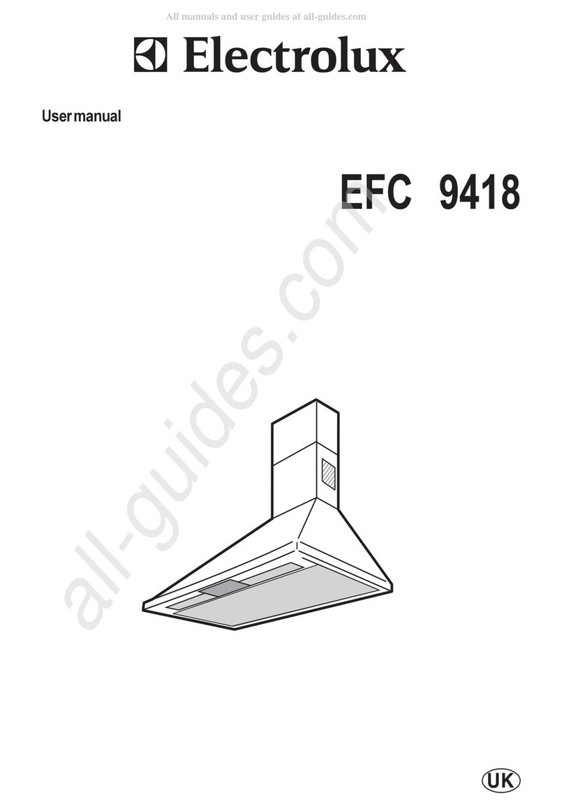 Electrolux EFC 9418 user manual
