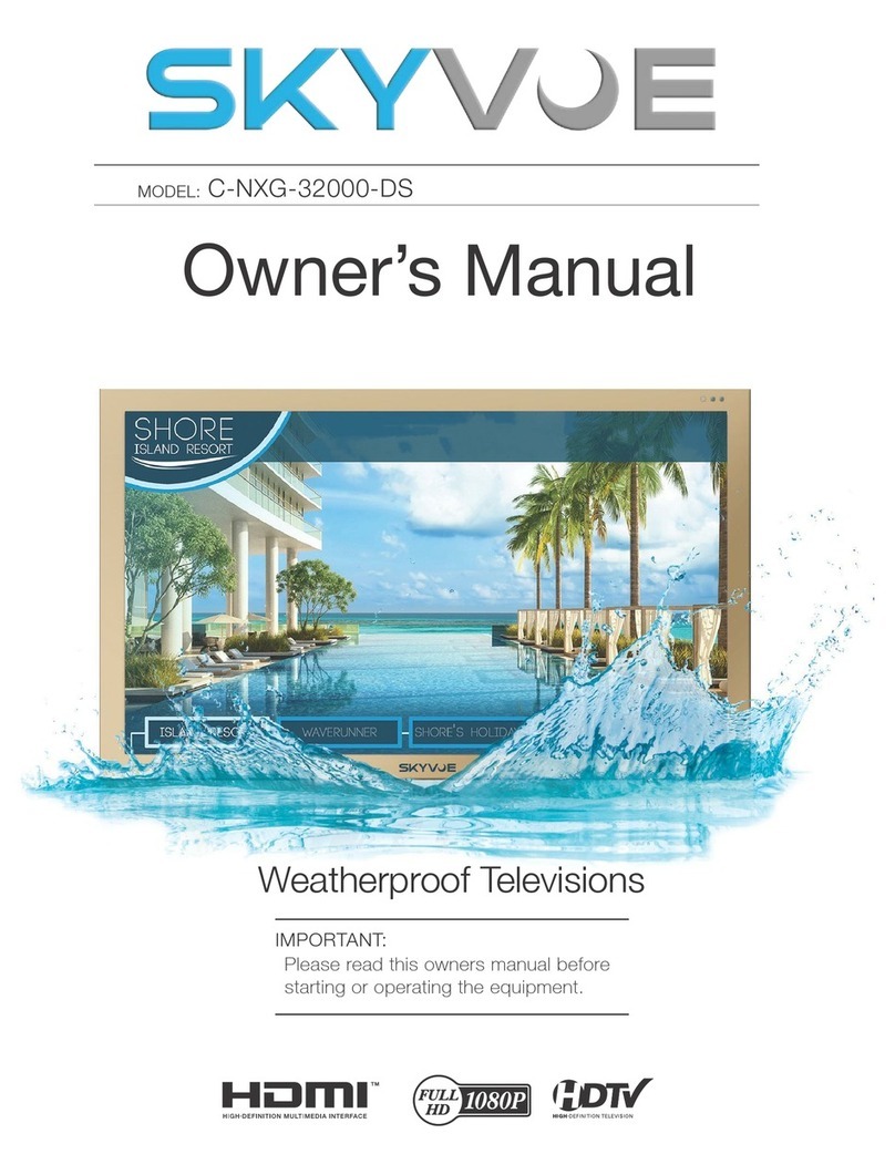 Skyvue C-NXG-32000-DS User manual