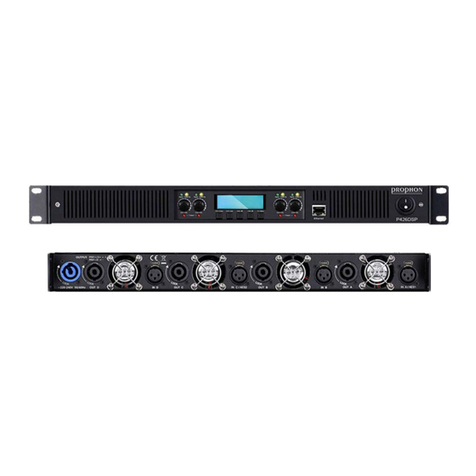 PROPHON PDSP Series User manual