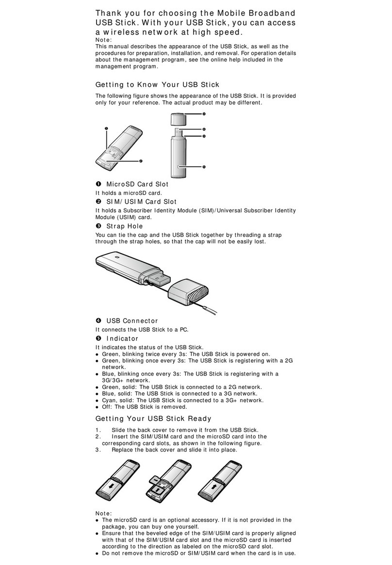 Huawei E1756A manual