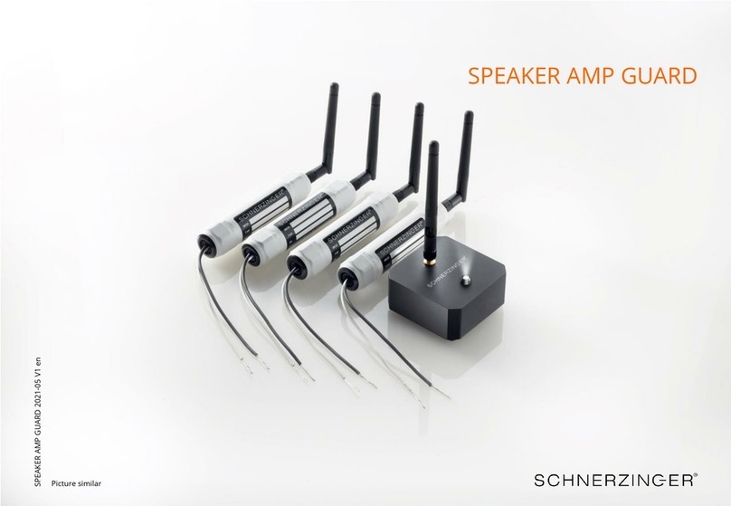 SCHNERZINGER SPEAKER AMP GUARD Guide