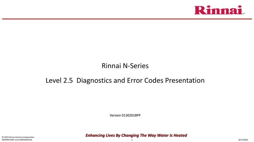 Rinnai N Series manual