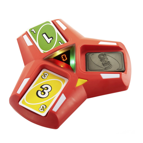 Mattel UNO TRIPLE PLAY GXV87 User manual