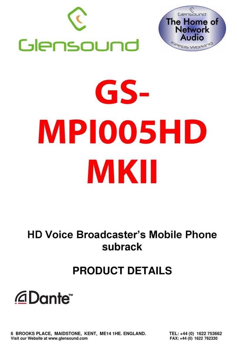 Glensound Electronics Dante GS-MPI005HD MKII Product details