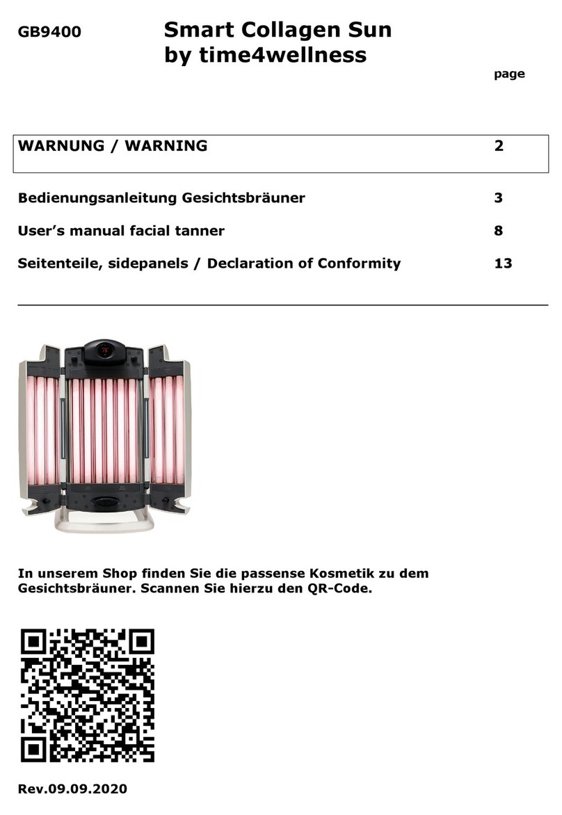 time4wellness GB9400 manual