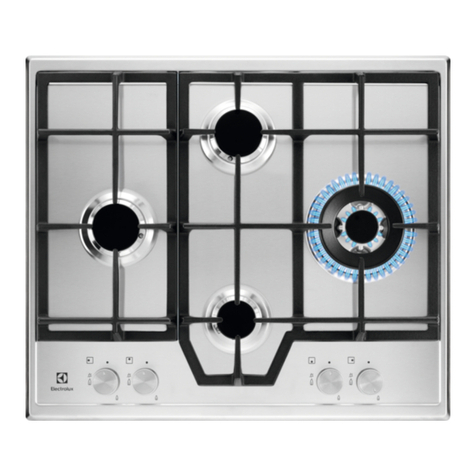Electrolux KGS6456SX user manual