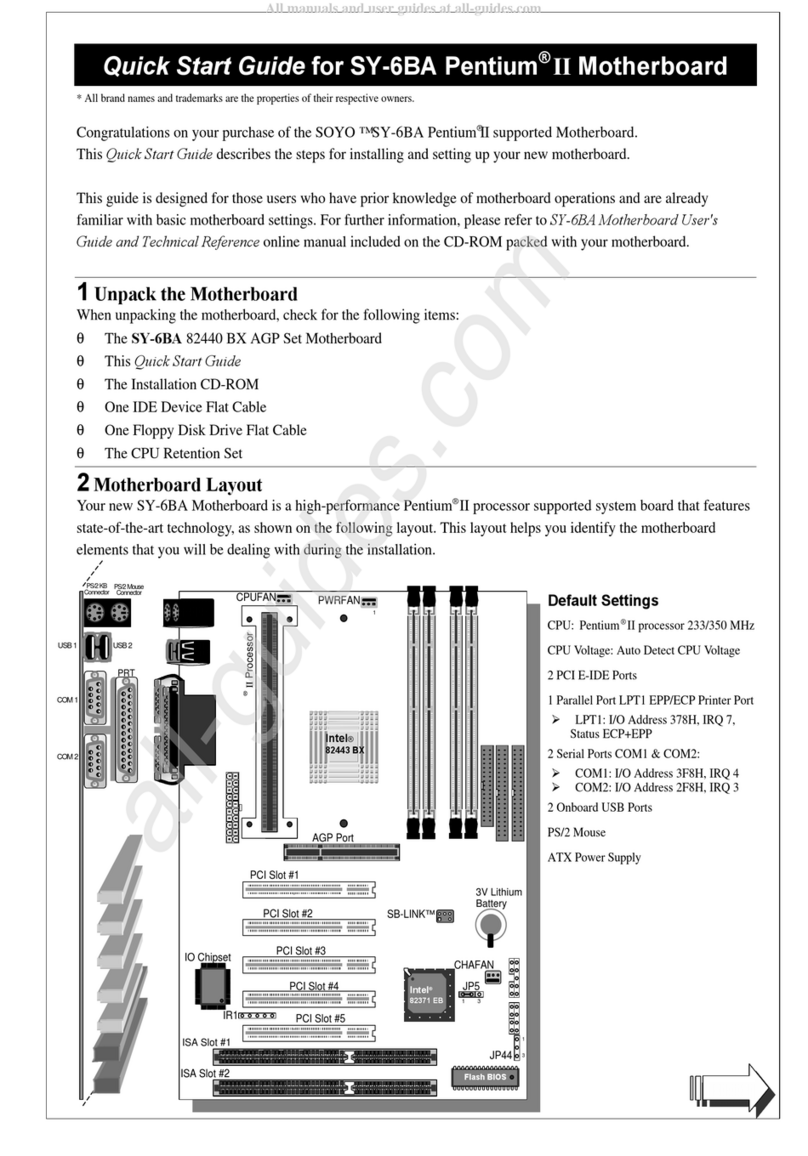 SOYO SY-6BA+ User manual