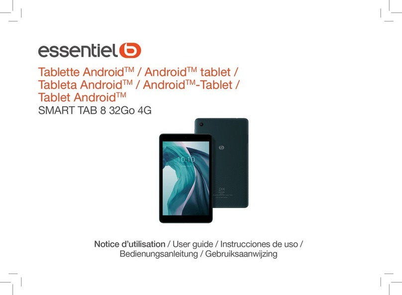 essentiel b Smart Tab 8 32Go 4G user guide