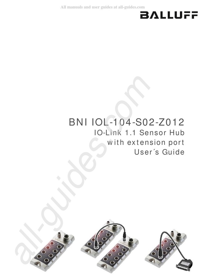 Balluff BNI IOL-104-S02-Z012 user guide