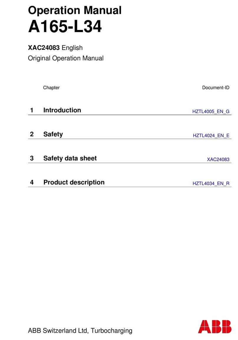 ABB XAC24083 Operation manual
