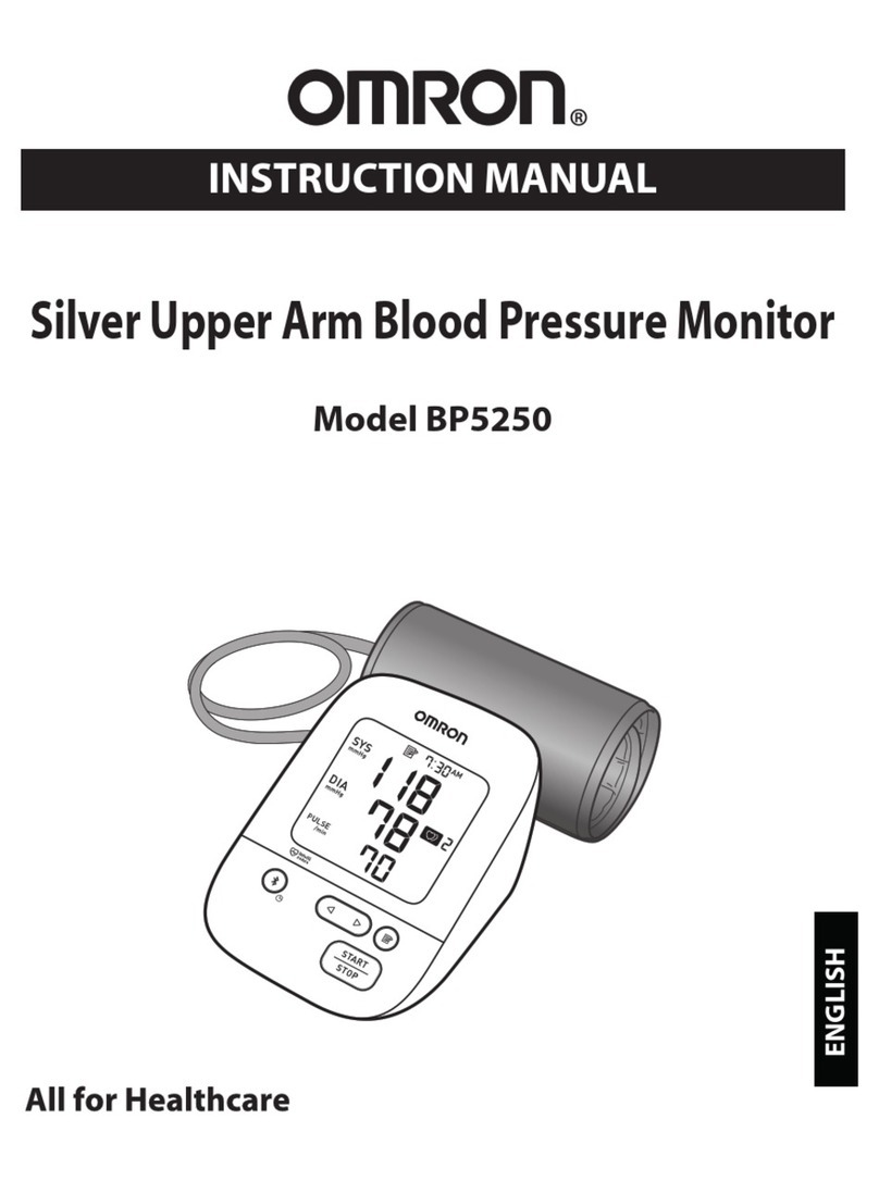 Omron Silver BP5250 User manual