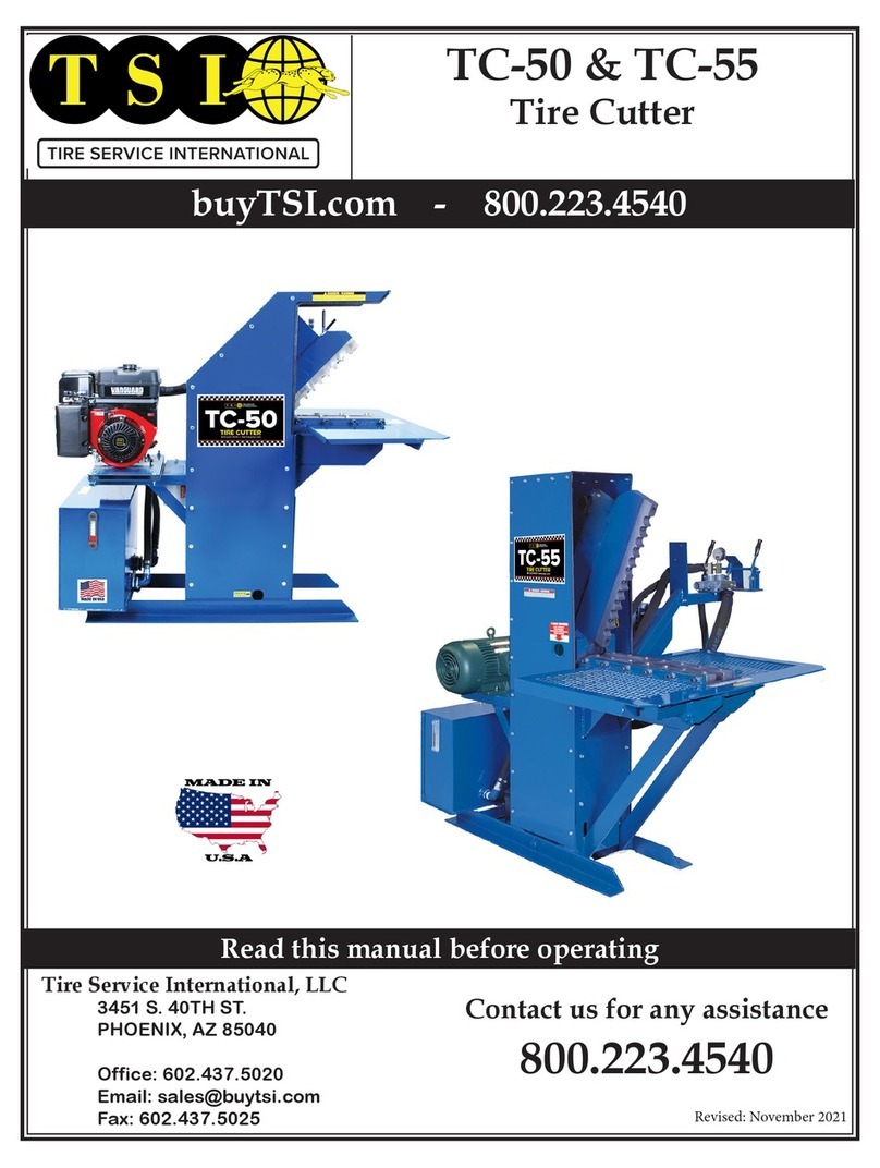 TSI Instruments TC-50 User manual