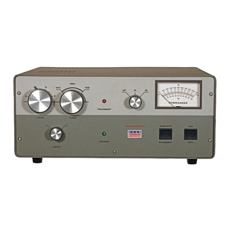 Palstar COMMANDER II owner's manual