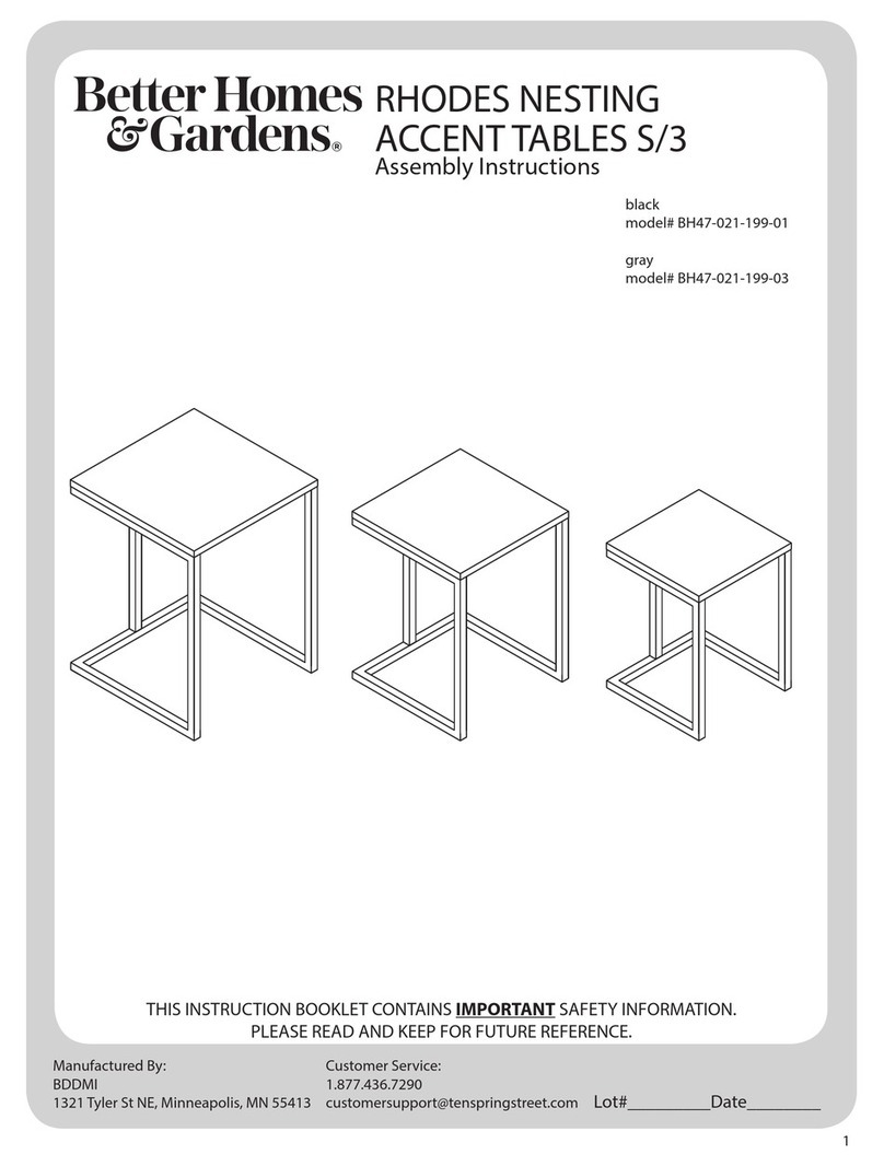 Better Homes and Gardens BH47-021-199-01 User manual