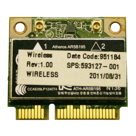 Atheros AR5B195 User manual