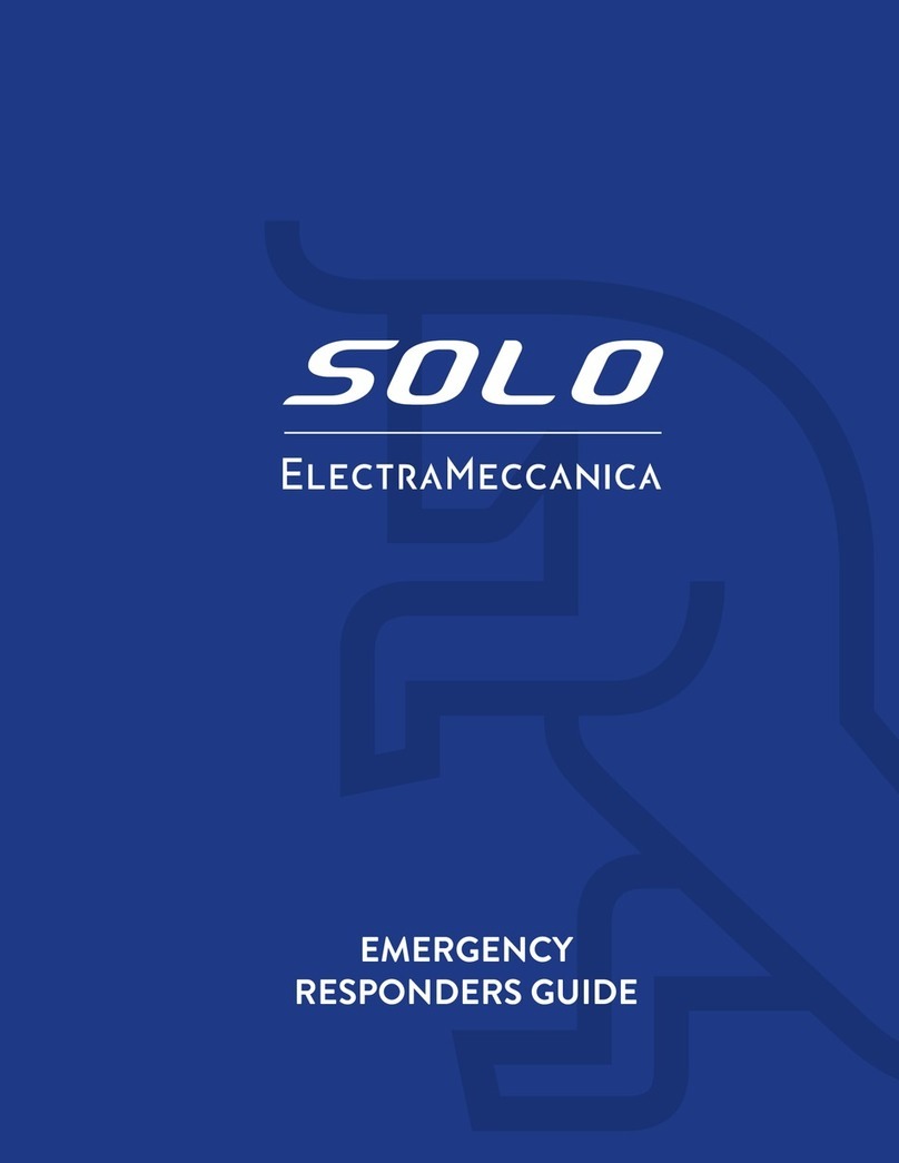 Electra Meccanica SOLO Emergency responder's guide