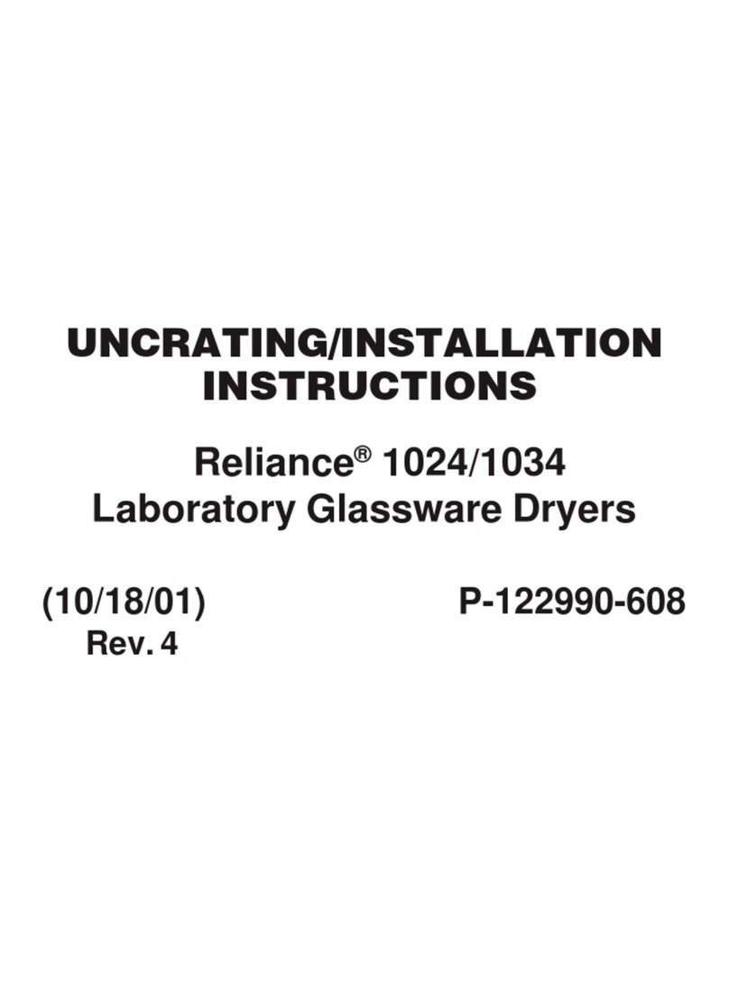 Steris Reliance 1024 User manual