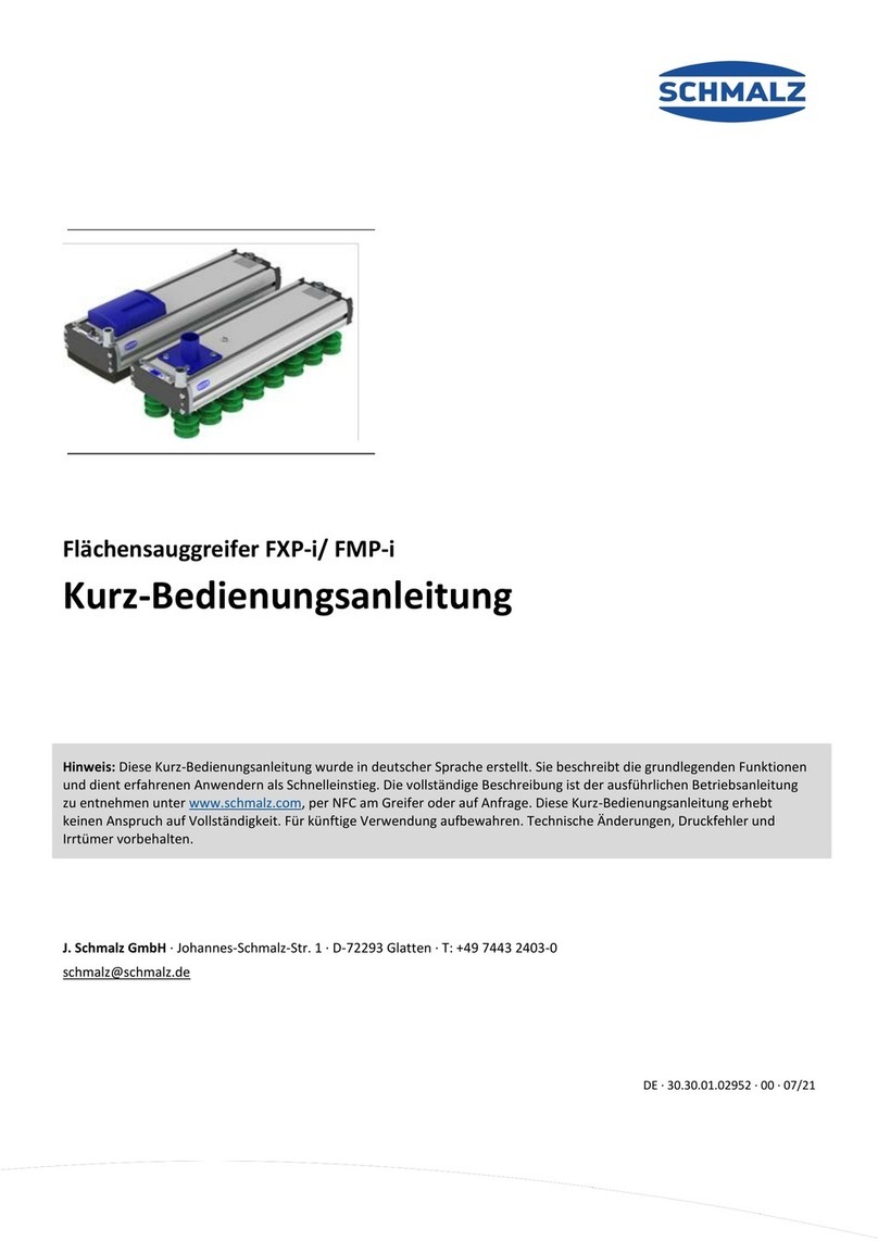 Schmalz FXP-i Short instruction manual