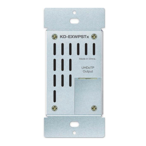 Key Digital KD-EXWPSTX Quick setup guide
