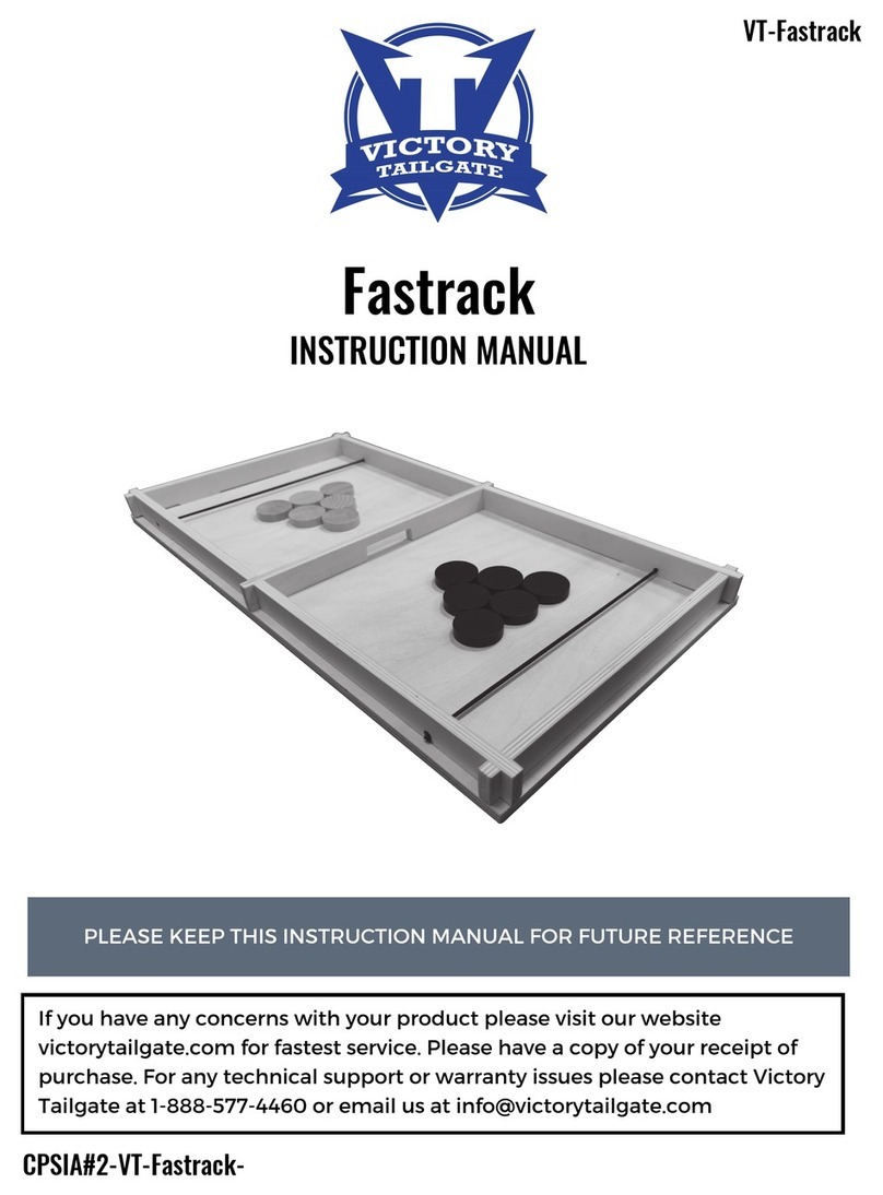 Victory Tailgate Fastrack instruction manual Victory Tailgate Fastrack instruction manual
