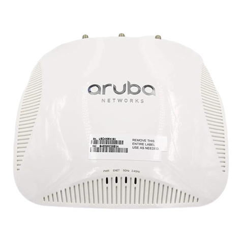 Aruba Networks AP-210 Series User manual