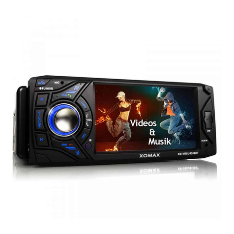 Xomax XM-VRSU4309BT User manual