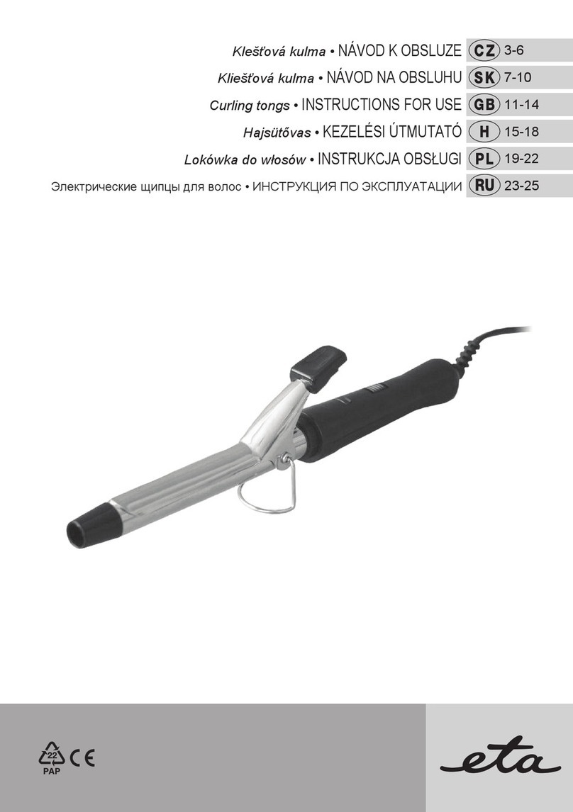 eta 1327 User manual
