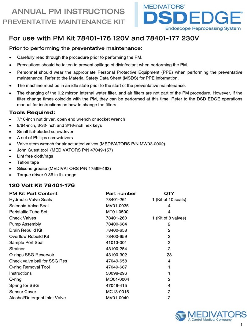 Medivators DSD EDGE instructions