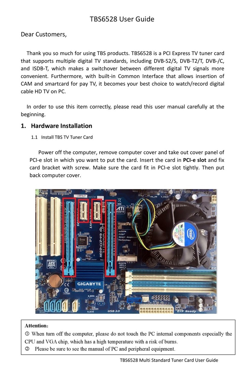 tbs electronics TBS6528 User manual tbs electronics TBS6528 User manual